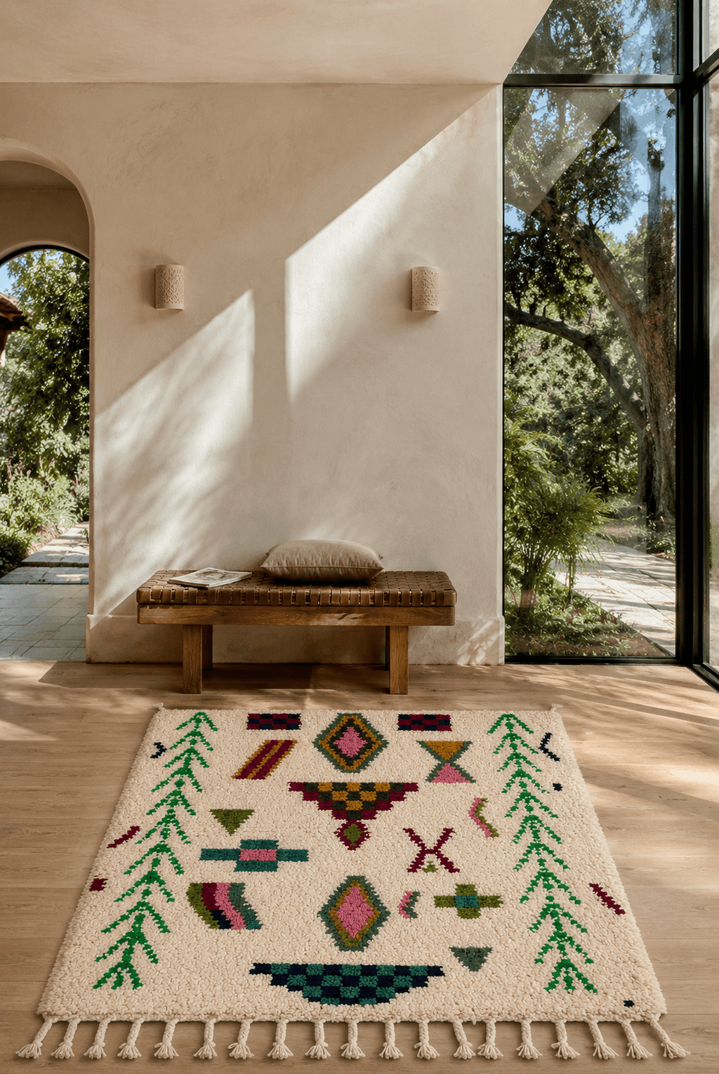 Azilal Coloré  Tapis Berbère marocain