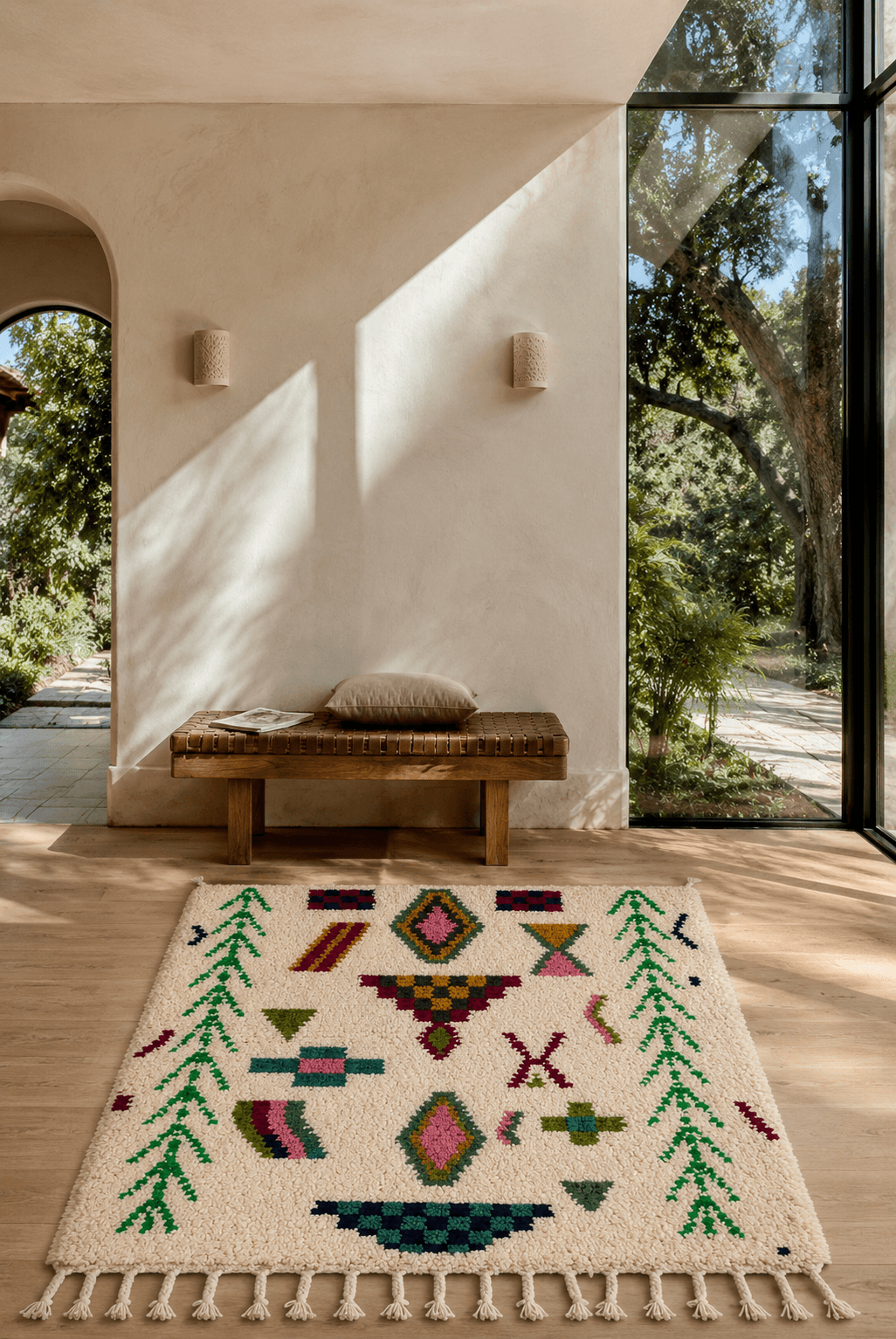 Azilal Coloré  Tapis Berbère marocain