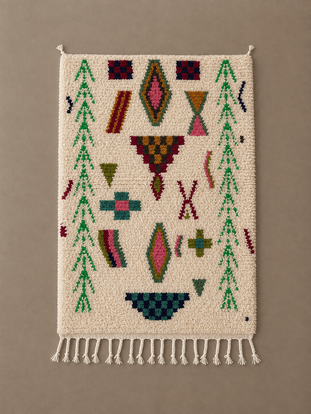 Azilal Coloré  Tapis Berbère marocain