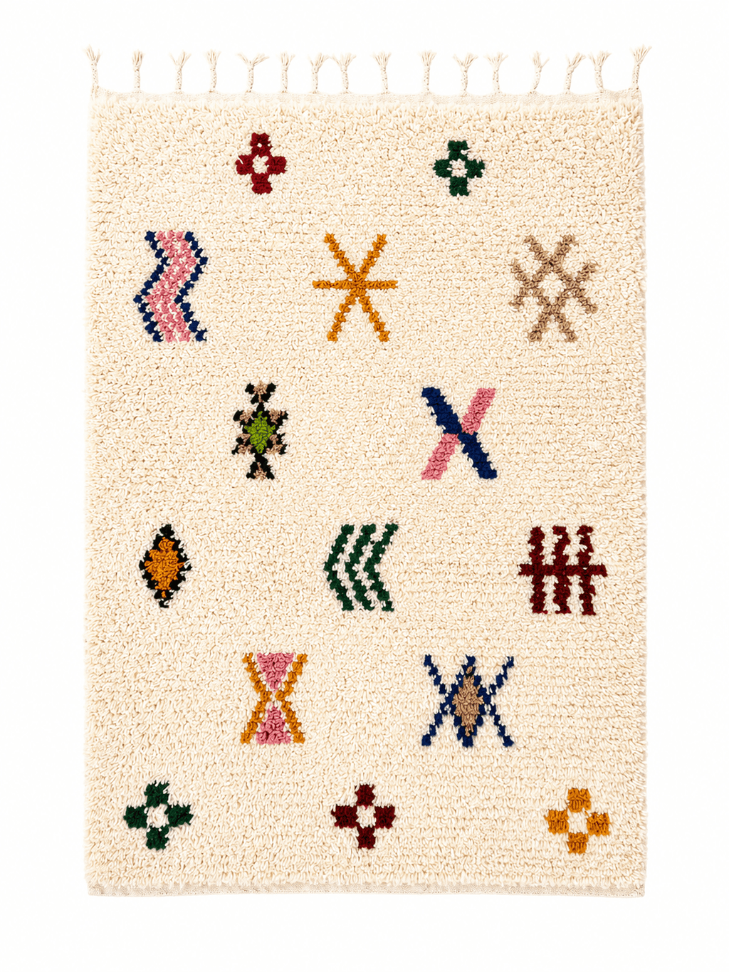 Tapis Azilal motifs Géométriques